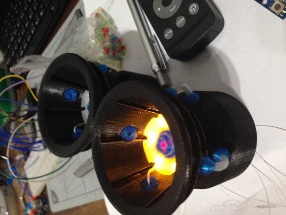 LED under-glow test, bench