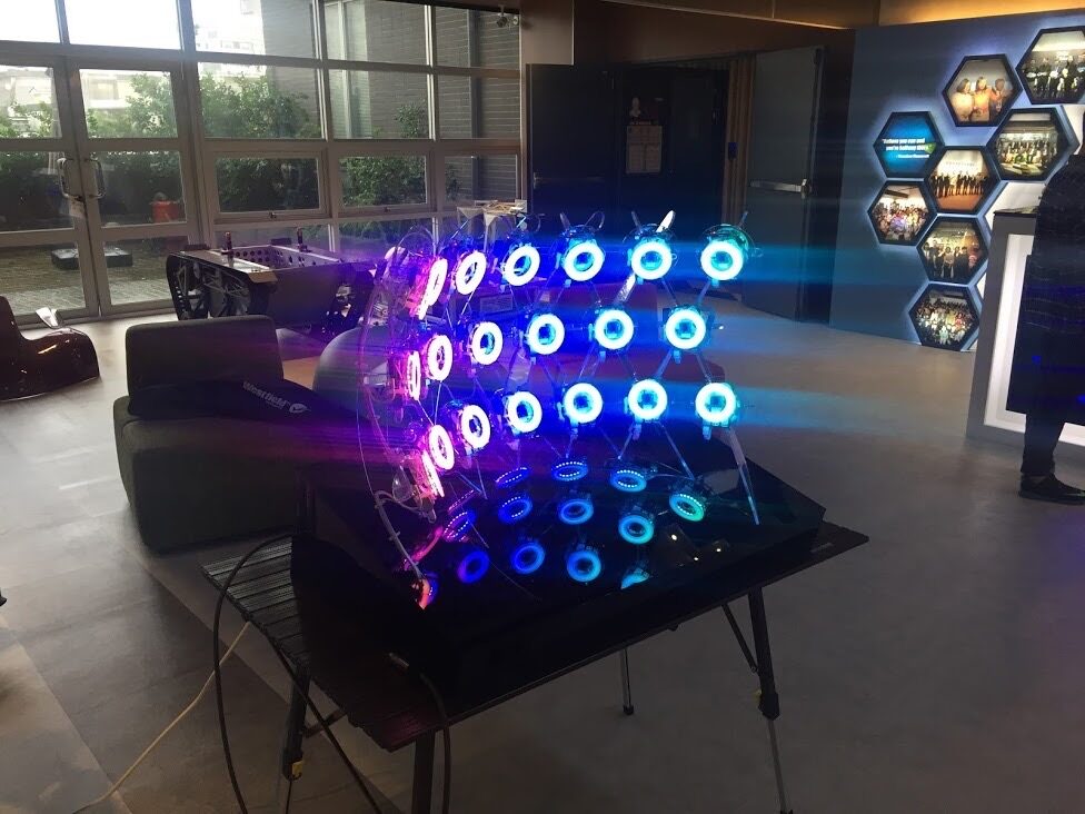 Build progress — node cluster detail